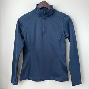 The North Face Women’s XS Tech Glacier Navy Blue 1/4 Zip Pullover Sweater